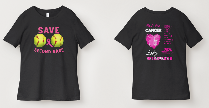 Lady Wildcats - Save Second Base