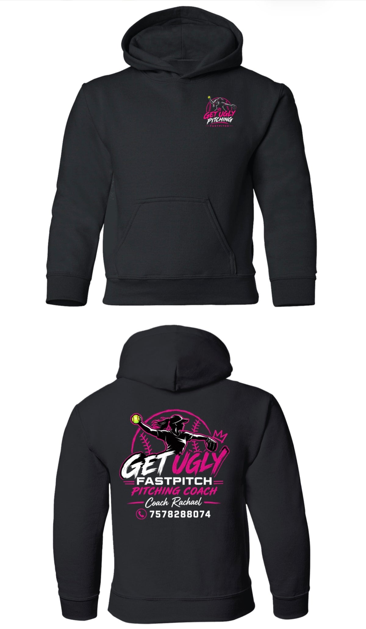Youth - Get Ugly Fastpitch Hoodie
